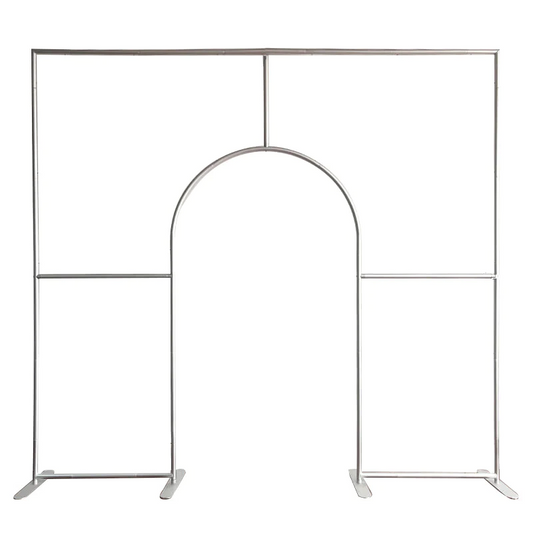 Open Door Welcome Arch Backdrop Wall Stand For Birthday Wedding Party Decoration Made of Aluminum Alloy Tube