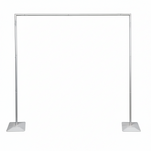8x7.5ft Aluminum Alloy Tube Sturdy Portable Balloon Flower Stand For Wedding Birthday Baby Shower