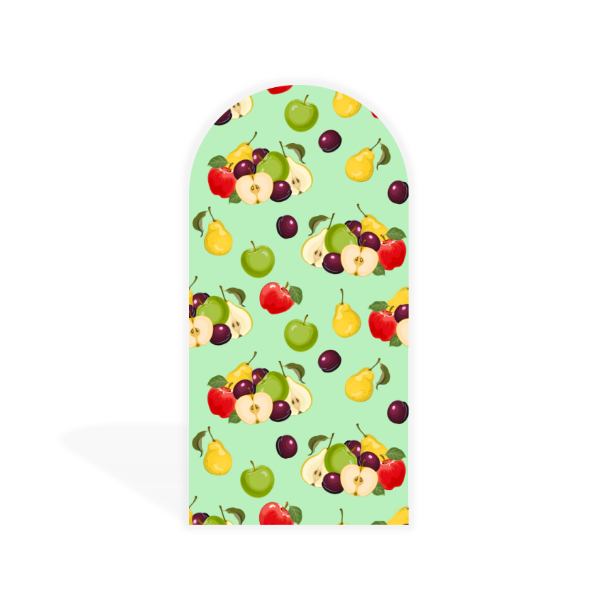 Fruit Theme Baby Shower Birthday Party Chiara Arch Backdrop Wall Cloth Cover