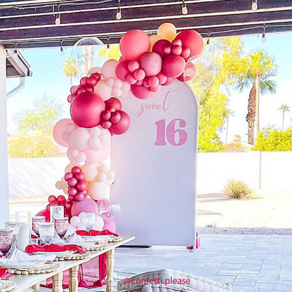 3ft *6ft Aluminum Arch Backdrop Stand For Birthday Wedding Party Decoration