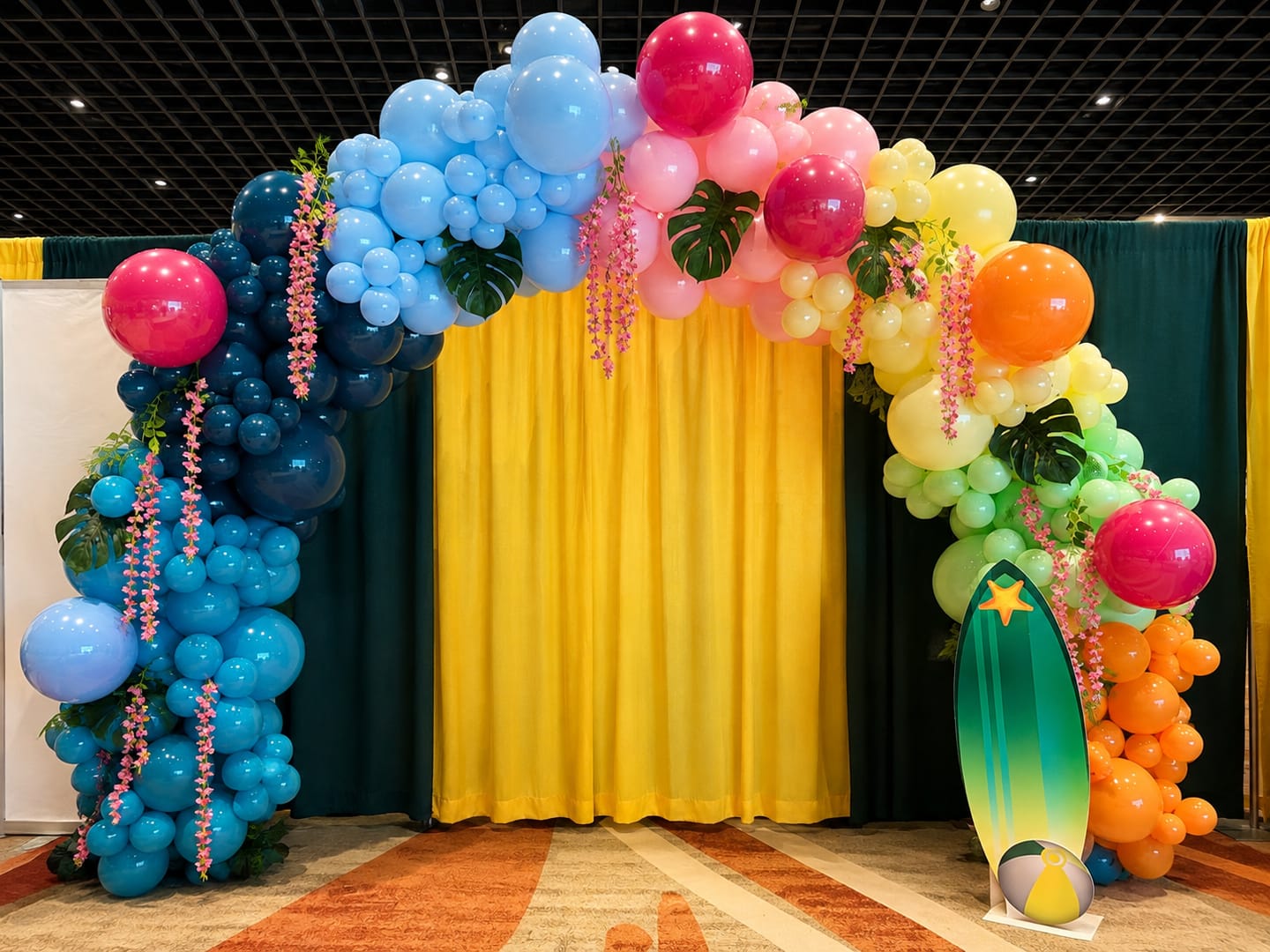10x8ft Aluminum Alloy Tube Arch Balloon Flower Stand For Wedding Birthday Baby Shower