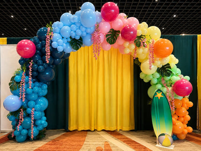 10x8ft Aluminum Alloy Tube Arch Balloon Flower Stand For Wedding Birthday Baby Shower