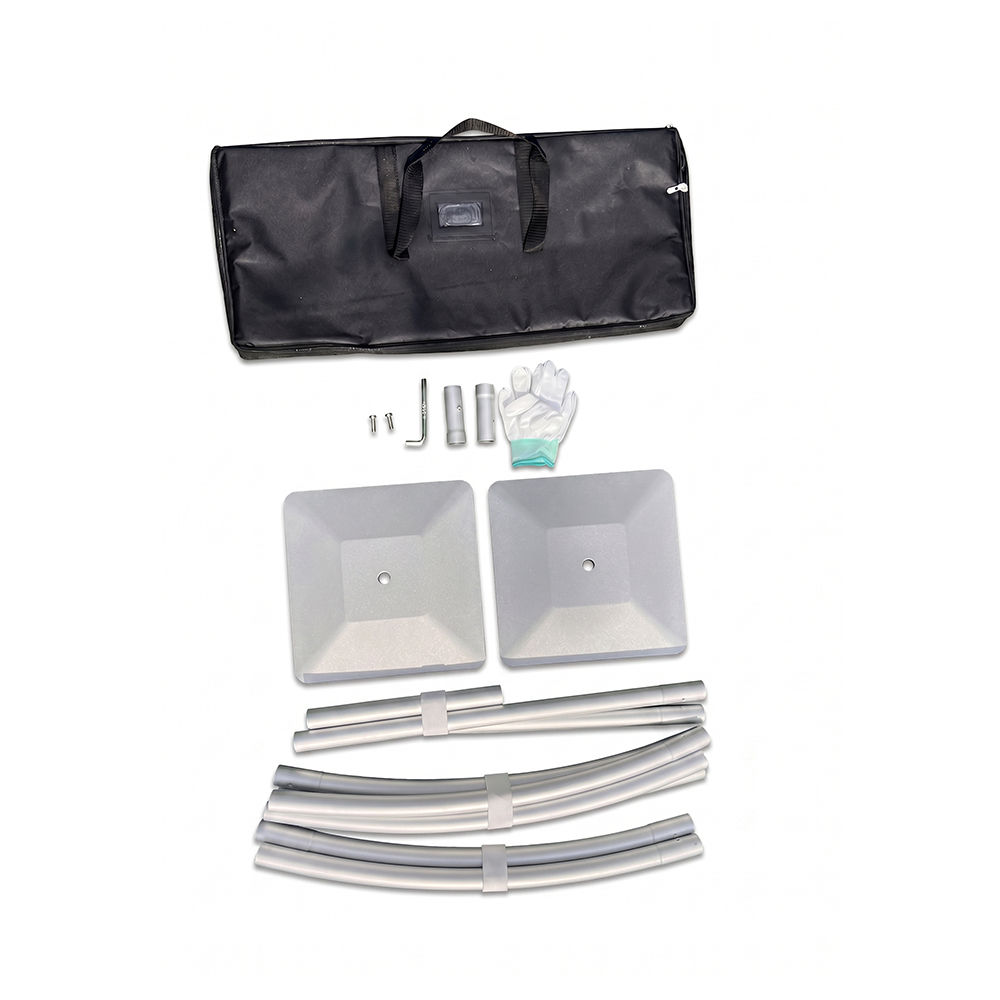 7ft by 7ft Aluminum Alloy Tube Arch Balloon Flower Stand For Wedding Birthday Baby Shower