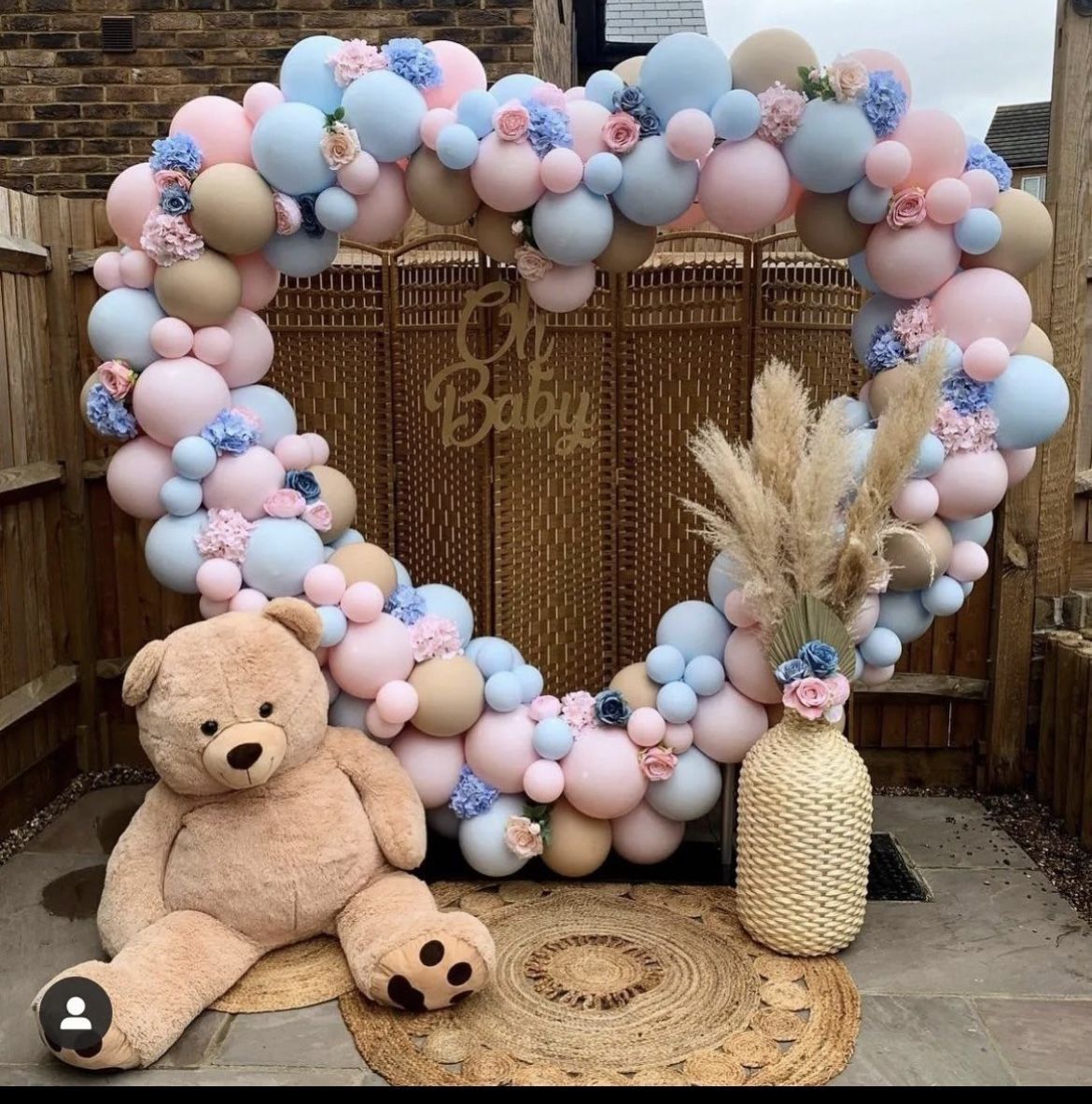 Arco de aluminio con forma de corazón para fotomatón, soporte de pared para cumpleaños, bodas, fiestas del Día de la Madre