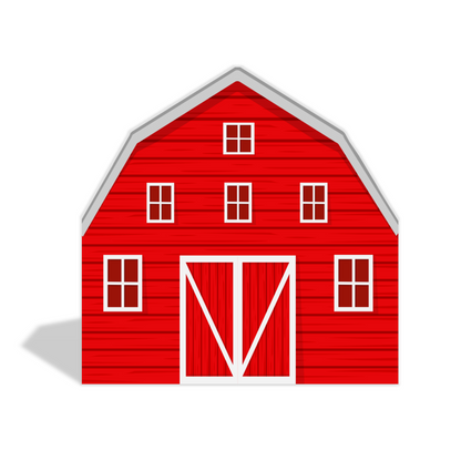 7x7ft Farm House Barn Arch Backdrop Wall Cover Stand For Birthday Baby Shower Party Decoration