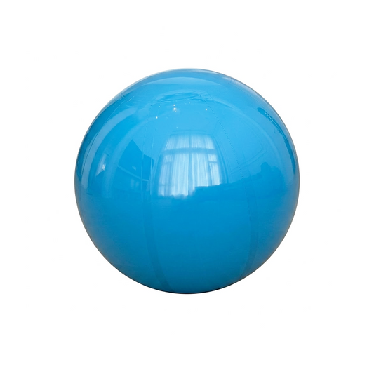 Oversized Matte Inflatable Balls Blue for Outdoor Party Decorations and Photo Backdrops