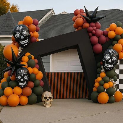 Slanted Square 3D Arch Backdrop Stand For Birthday Wedding Party Decoration Made of Aluminum Alloy Tube