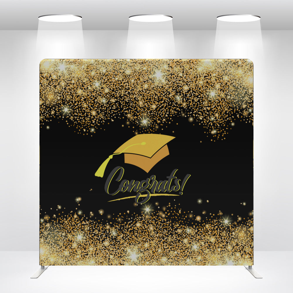 Graduation Congrats Party Backdrop Wall Cover With Stand – WhoopeeParty