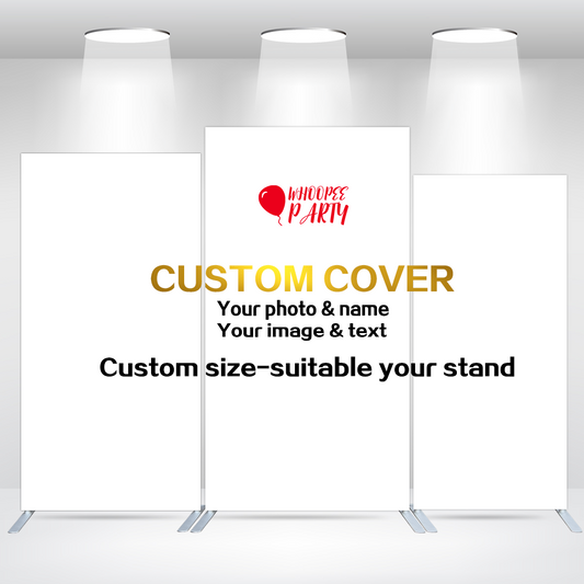 Custom Rectangle Arch Backdrop Cover For Birthday Baby Shower Bride Decade Wedding Graduation Party