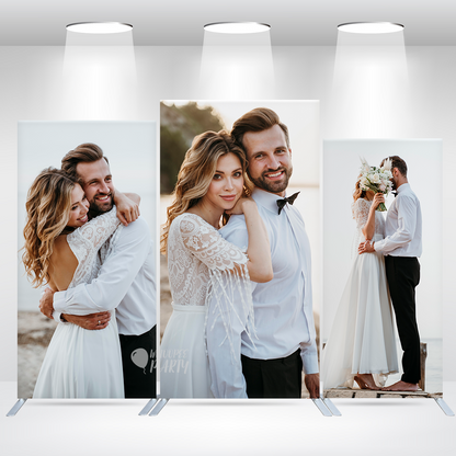 Custom Rectangle Arch Backdrop Cover For Birthday Baby Shower Bride Decade Wedding Graduation Party