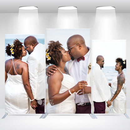 Custom Rectangle Arch Backdrop Cover For Birthday Baby Shower Bride Decade Wedding Graduation Party