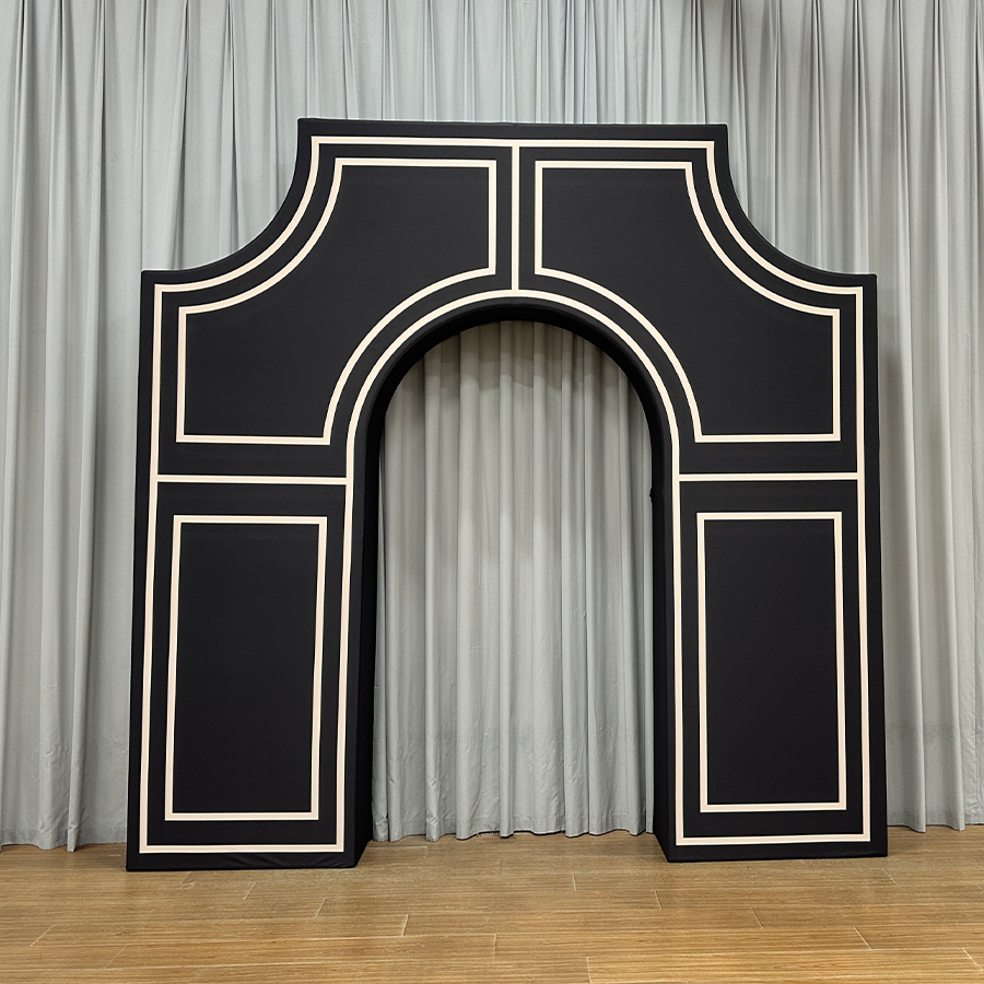 8x8ft 10x10ft Arc de Triomphe Party Backdrop Stand Triumphal Backdrop
