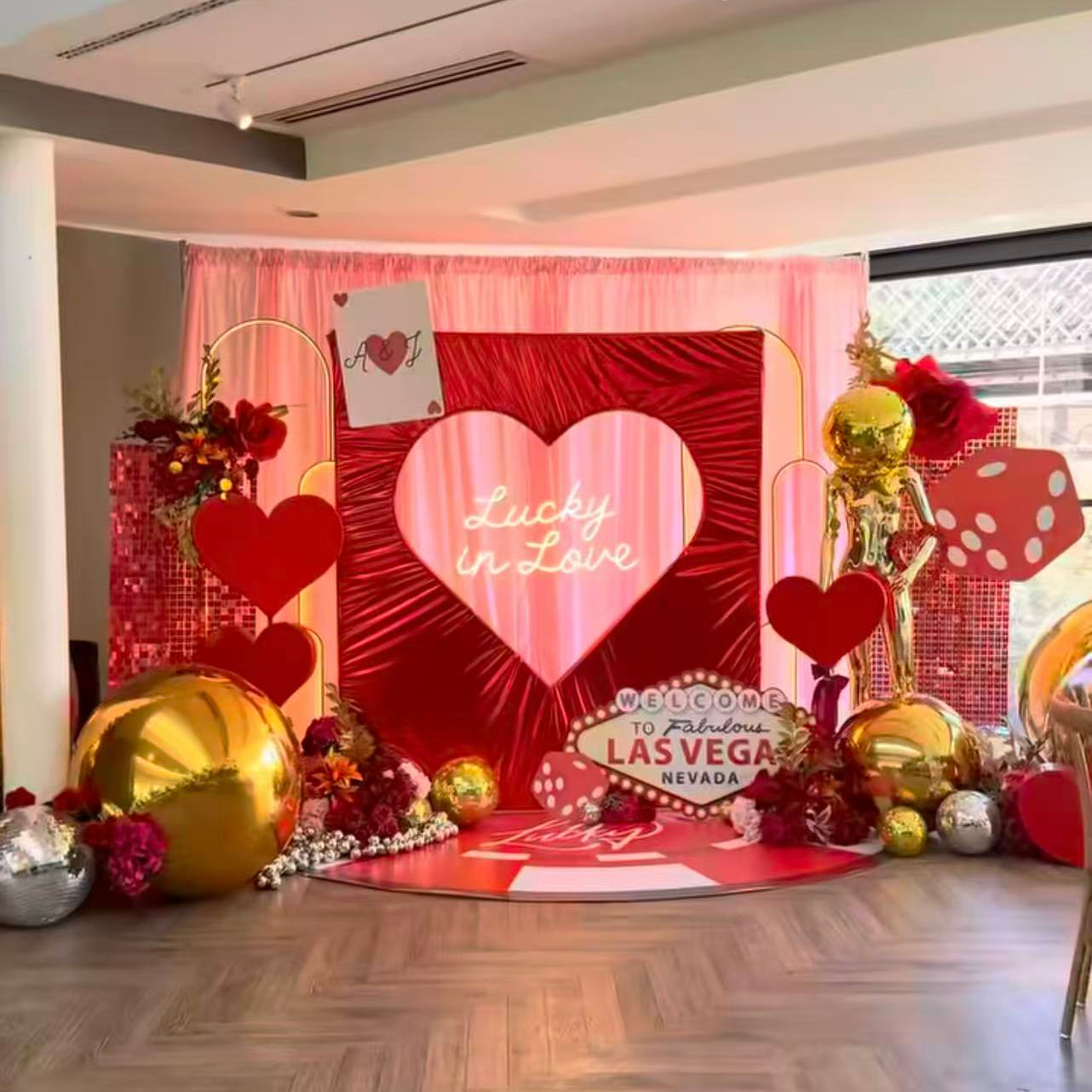 cutout heart backdrop 3