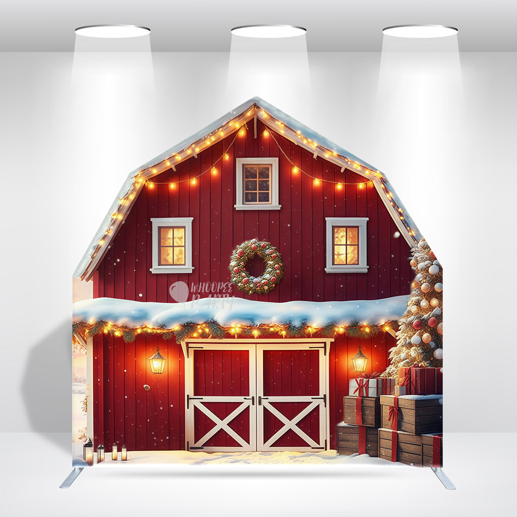 7x7ft Farm House Barn Arch Backdrop Wall Stand For Birthday Baby Shower Party Decoration