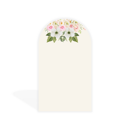 Cute Bunny Baby Shower Birthday Party Chiara Arch Backdrop Wall Cloth Cover