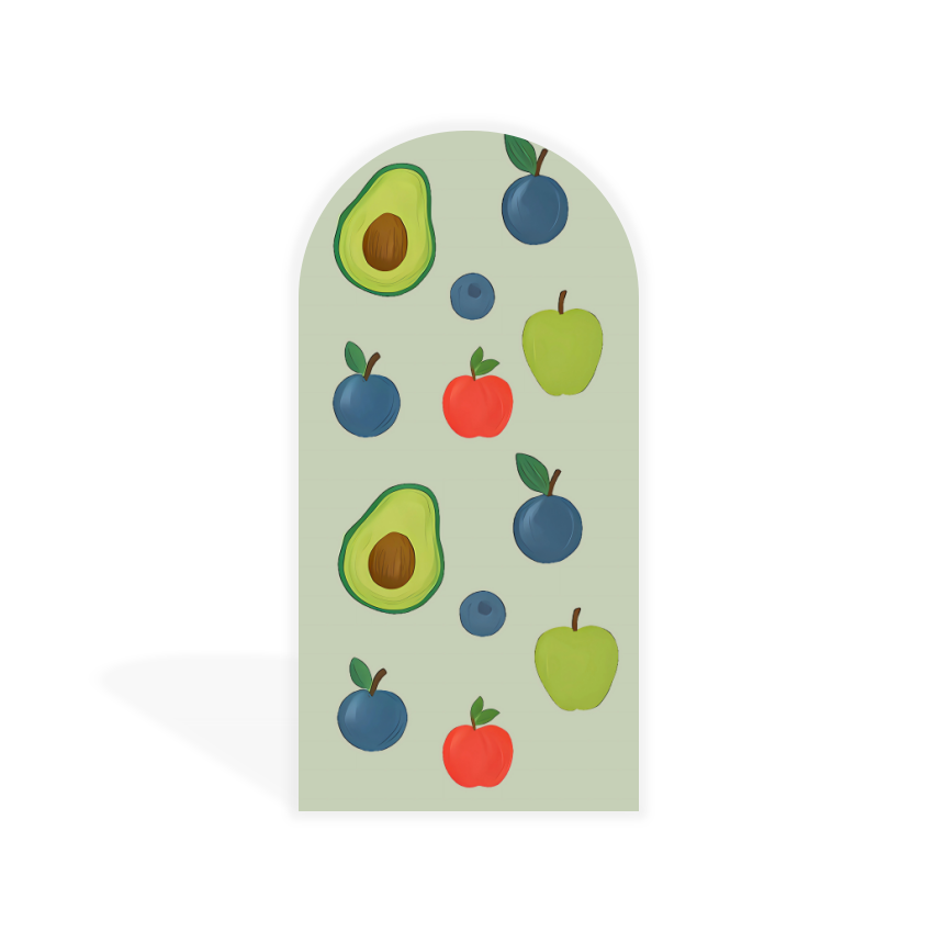 Fresh as a Fruit Baby Shower Birthday Party Chiara Arch Backdrop Wall Cloth Cover