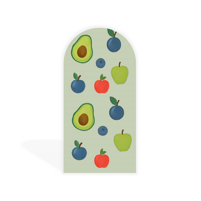 Fresh as a Fruit Baby Shower Birthday Party Chiara Arch Backdrop Wall Cloth Cover