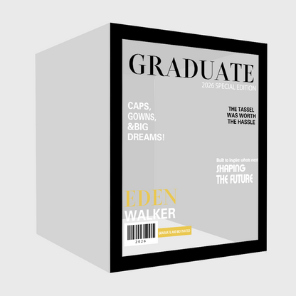 6.5x7.5ft Walk-In Party Vogue Magazine Graduate Wedding Photo Booth Box Turn Every Guest Into a Cover Star