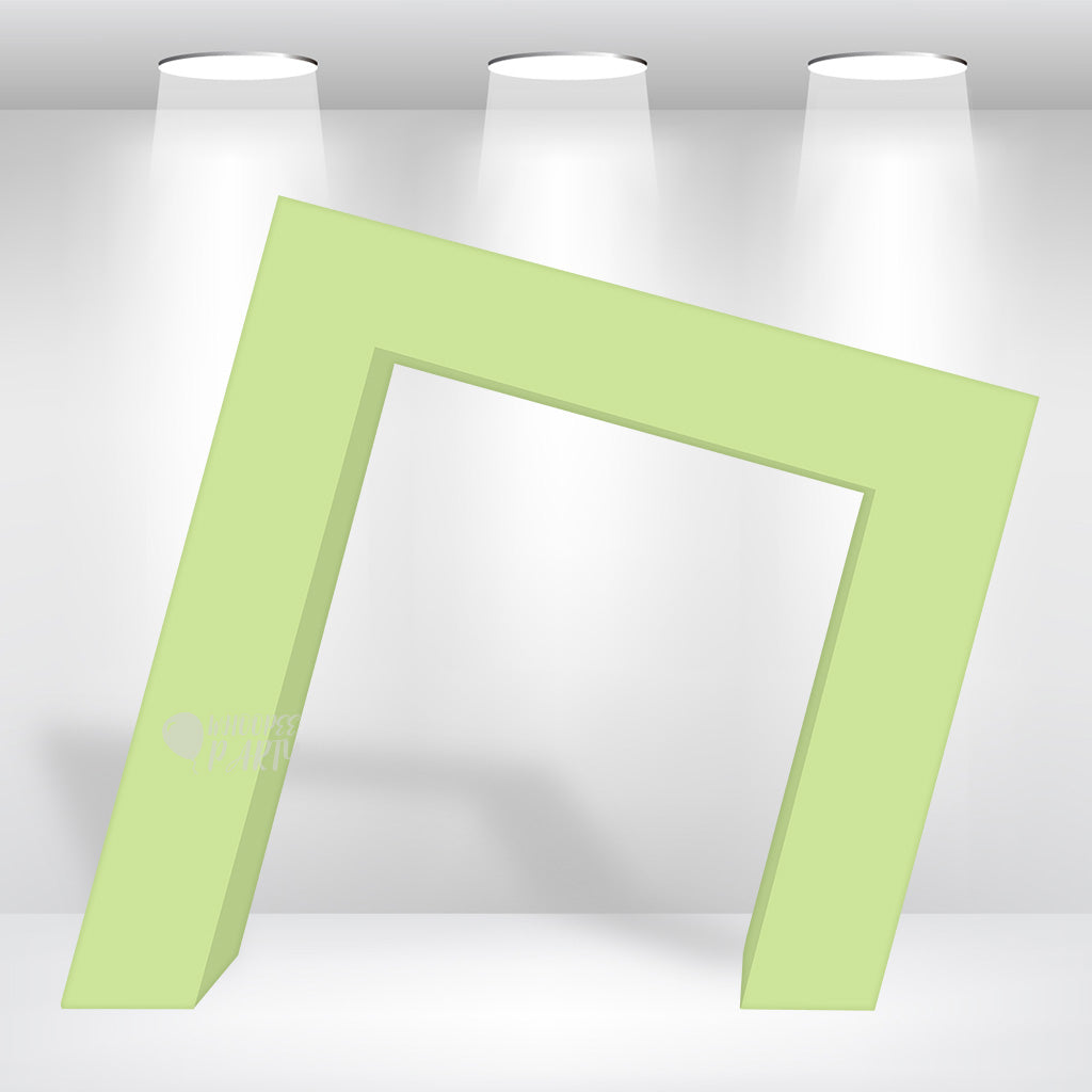 Slanted Square 3D Arch Backdrop Stand For Birthday Wedding Party Decoration Made of Aluminum Alloy Tube