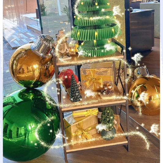 Green Color Inflatable Mirror Ball Reusable Big Bubble Shiny Balloon Balls