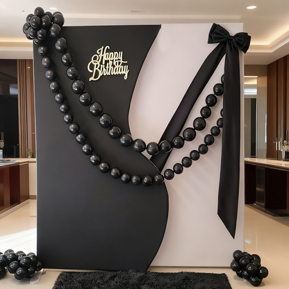 4x7ft Aluminum Alloy Half Vase Backdrop Frame Stand for Birthday Event Decoration