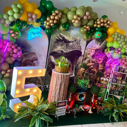 Aluminum Alloy Chiara Arch Backdrop Wall Stand And Cover Set For Baby Shower Birthday Wedding Party Decoration