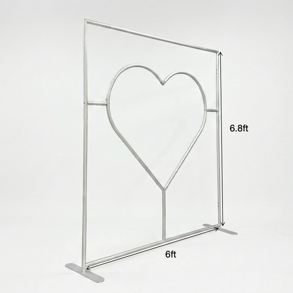 heart backdrop stand