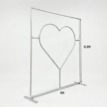 heart backdrop stand