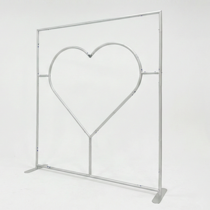 heart shape backdrop stand