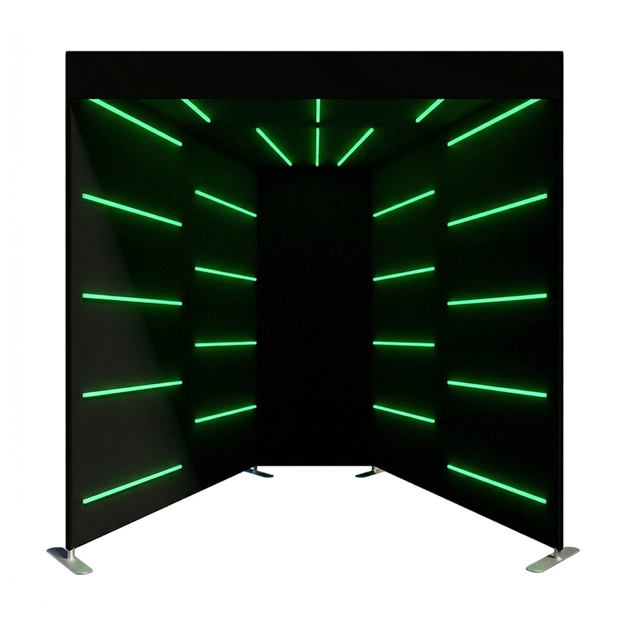 VOGUE LED Video Photo Booth Enclosure