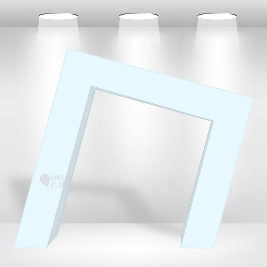 Slanted Square 3D Arch Backdrop Stand For Birthday Wedding Party Decoration Made of Aluminum Alloy Tube
