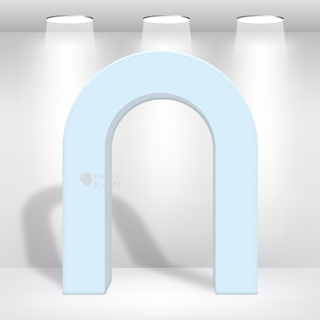 6x7.5ft 3D Arch Backdrop Stand With Cover For Birthday Baby Shower Party Backdrop