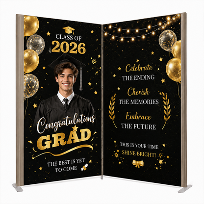 8ft by 8ft Open Book Backdrop Cover With Stand – Turn Every Event Into a Story