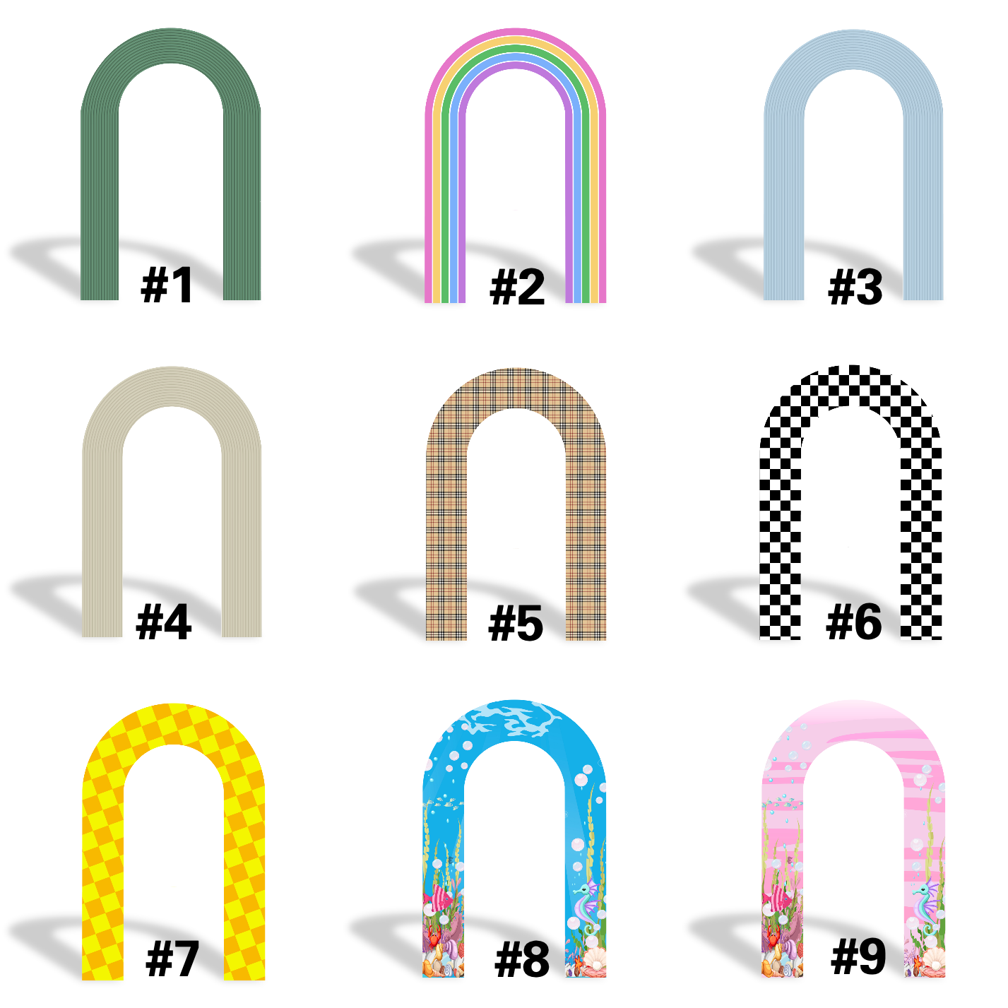 Door Arch Backdrop Wall Stand For Birthday Wedding Party Decoration