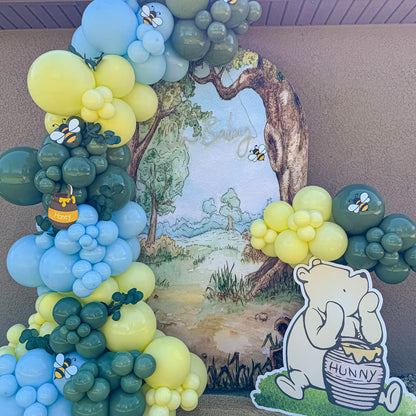 4*7Ft Aluminum Arch Backdrop Stand For Birthday Wedding Party Decoration