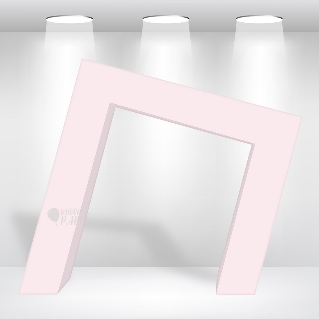 Slanted Square 3D Arch Backdrop Stand For Birthday Wedding Party Decoration Made of Aluminum Alloy Tube