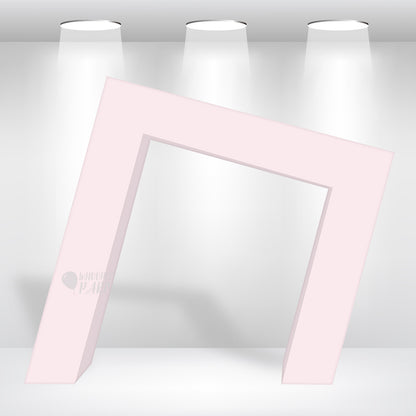 Slanted Square 3D Arch Backdrop Stand For Birthday Wedding Party Decoration Made of Aluminum Alloy Tube