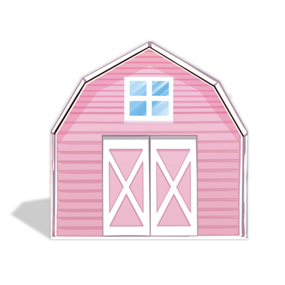 7x7ft Farm House Barn Arch Backdrop Wall Cover Stand For Birthday Baby Shower Party Decoration