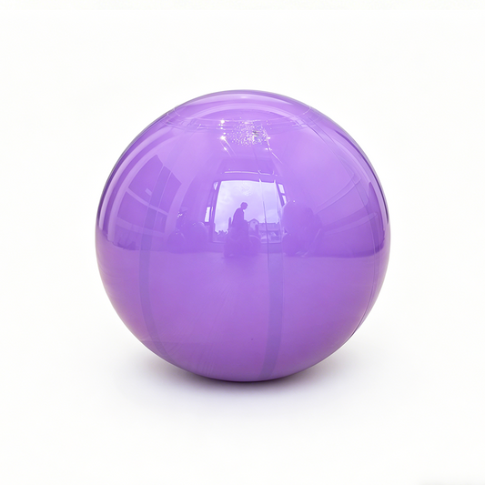 Giant Matte Inflatable Balls Purple Reusable Party Decor for Events Weddings Backdrops