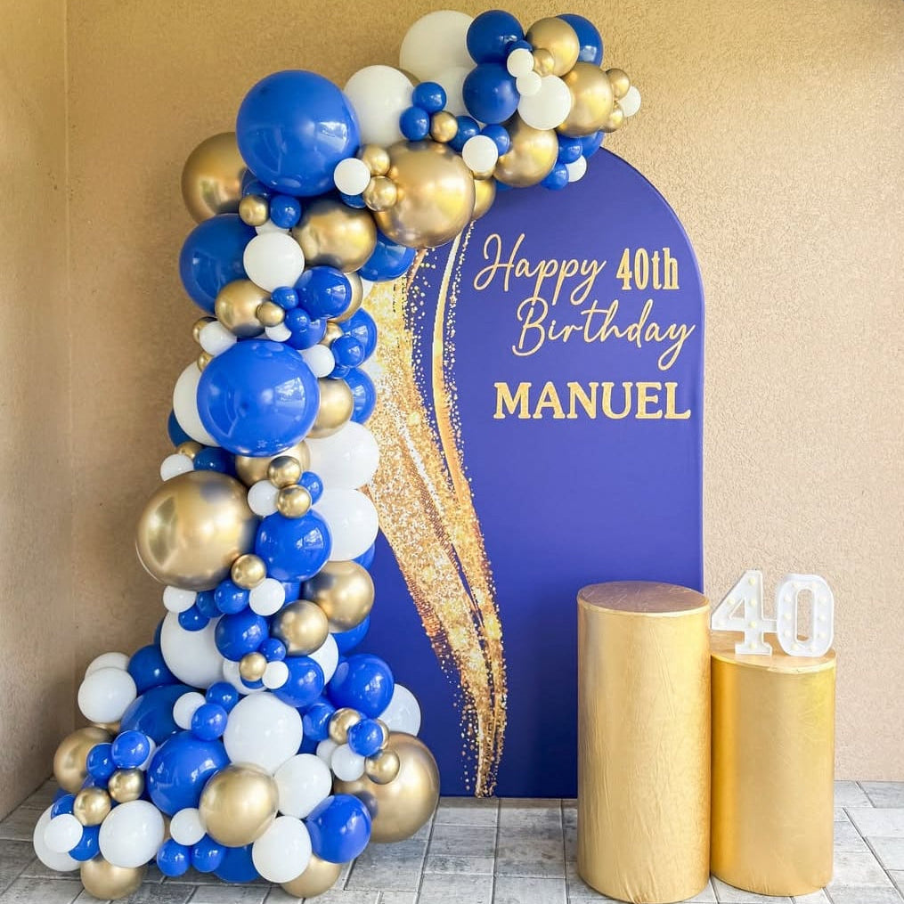 4*7Ft Aluminum Arch Backdrop Stand For Birthday Wedding Party Decoration