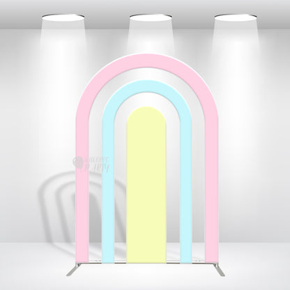 Rainbow Multi-Tier Arch Backdrop Wall Stand Made Of 32mm (Not 25mm) Diameter Aluminum Alloy Tube