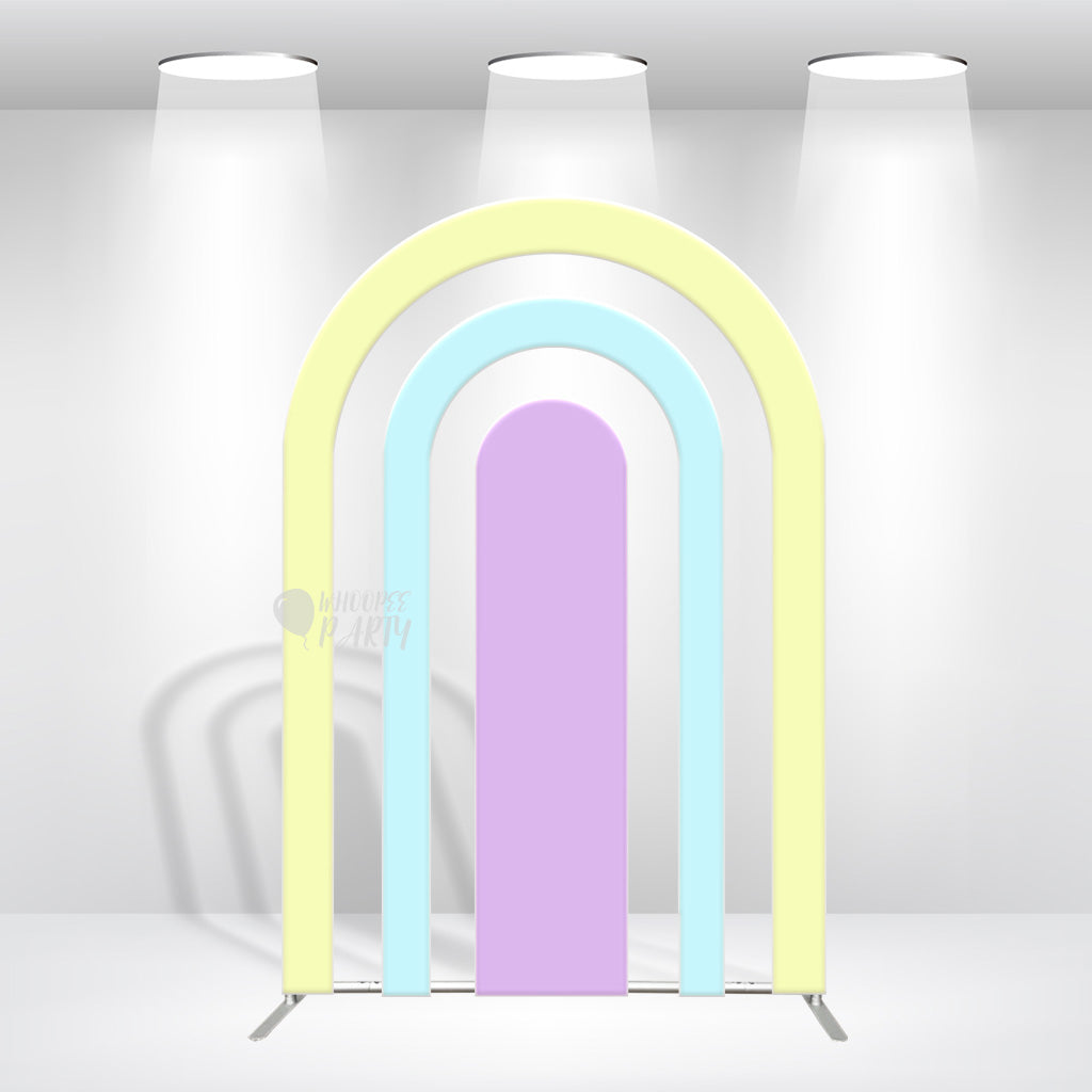 Rainbow Multi-Tier Arch Backdrop Wall Stand Made Of 32mm (Not 25mm) Diameter Aluminum Alloy Tube