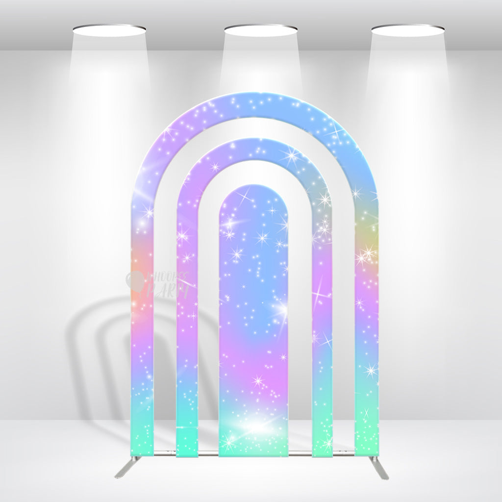 Rainbow Multi-Tier Arch Backdrop Wall Stand Made Of 32mm (Not 25mm) Diameter Aluminum Alloy Tube