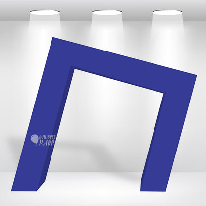 Slanted Square 3D Arch Backdrop Stand For Birthday Wedding Party Decoration Made of Aluminum Alloy Tube