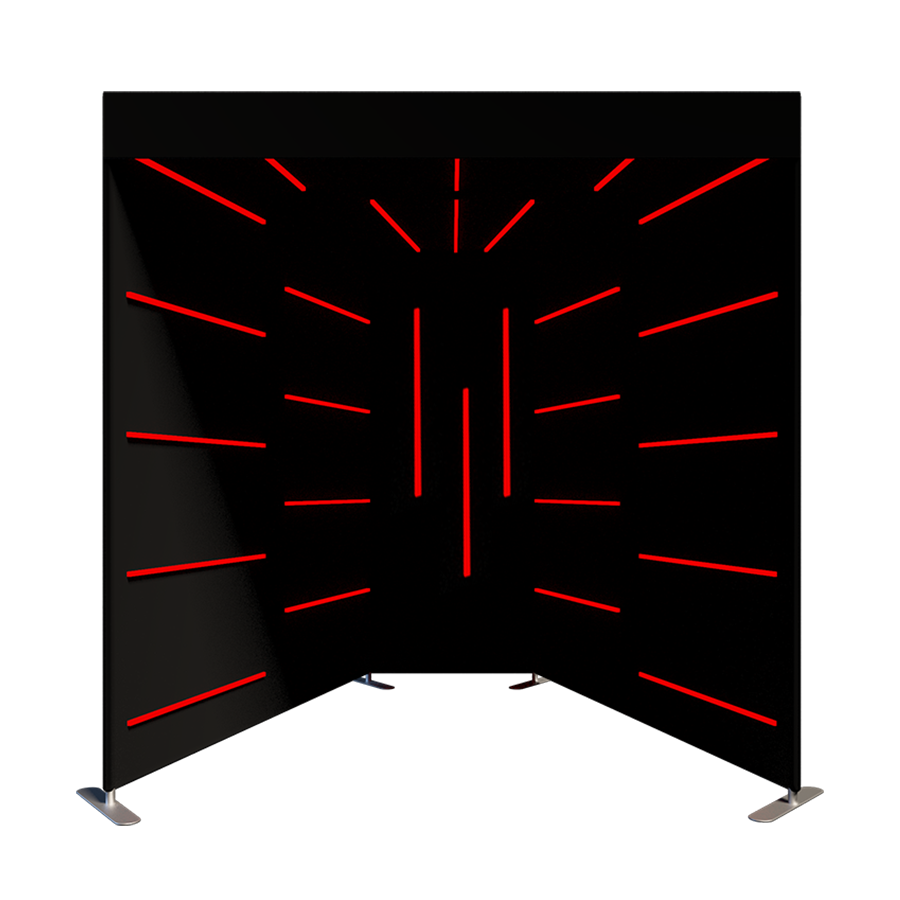 VOGUE LED Video Photo Booth Enclosure