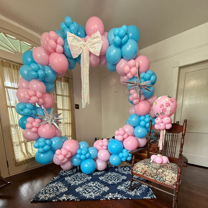 6ft 6.5ft Aluminum Alloy tube Round Circle Backdrop Stand For Wedding Birthday Baby Shower