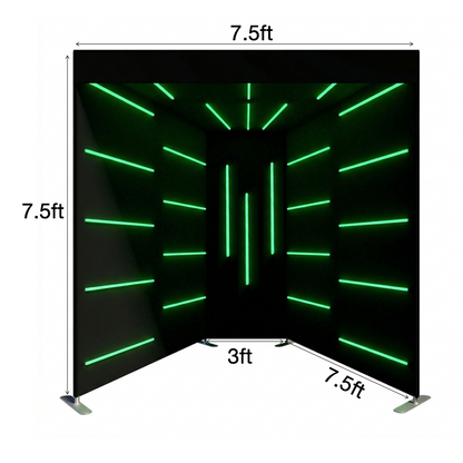 VOGUE LED Video Photo Booth Enclosure
