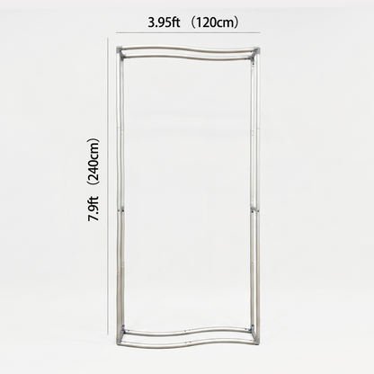 8ft by 8ft 3D Book Backdrop Cover With Stand – Turn Every Event Into a Story