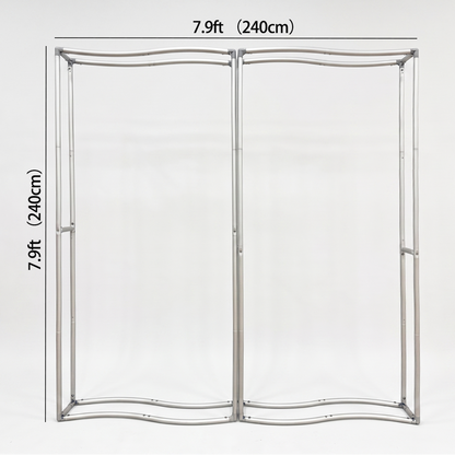 8ft by 8ft 3D Book Backdrop Cover With Stand – Turn Every Event Into a Story