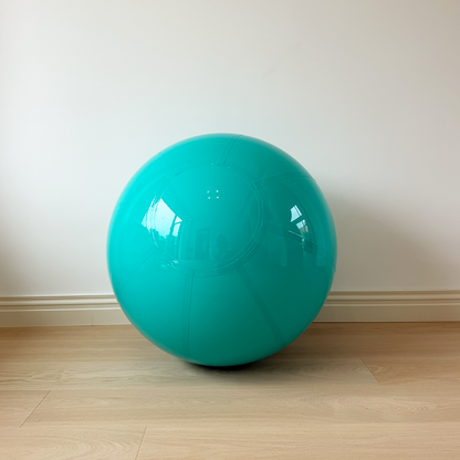 Giant Matte Inflatable Balls Teal Color Reusable Large Party Decor for Events Weddings Backdrops